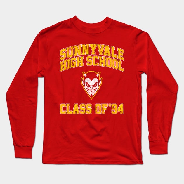 Sunnyvale High School Class of 94 Long Sleeve T-Shirt by huckblade